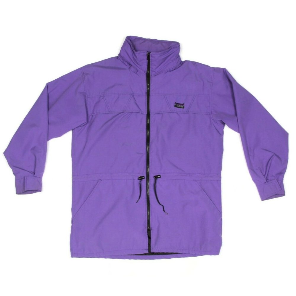 CODET CANADA Outdoor Fleece Lined Jacket Hooded Hiking Camping Men's Large